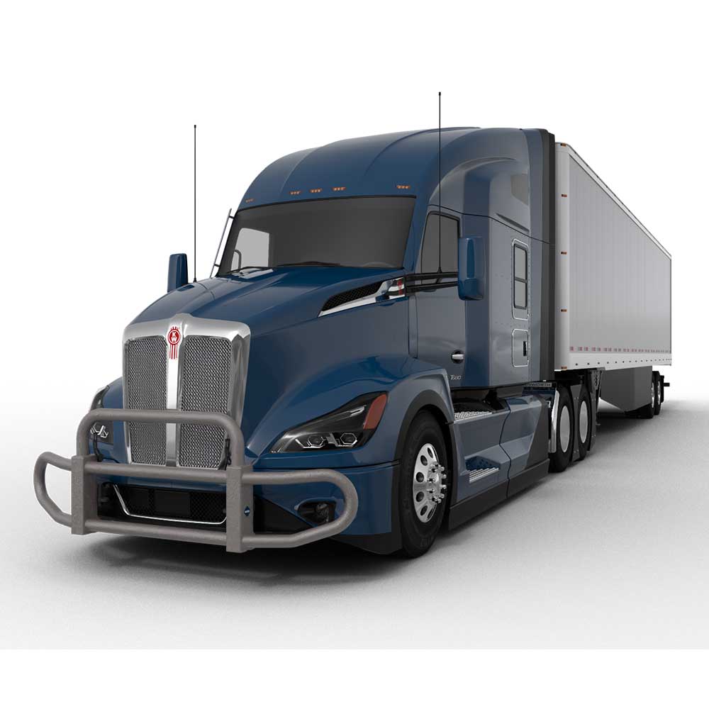 HERD Satin Finish Grille Guard Gen 4 for Peterbilt 579