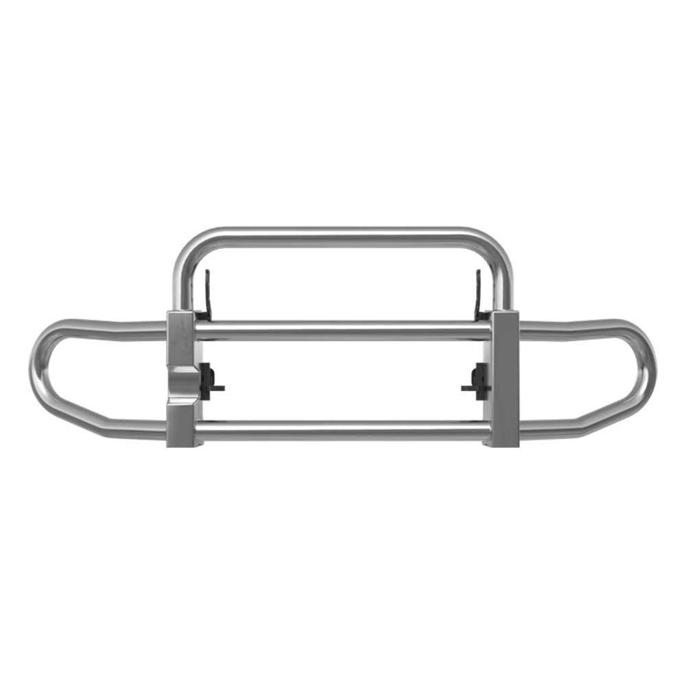 HERD Polished Stainless Grille Guard Gen 4 for Kenworth T680 Next Gen