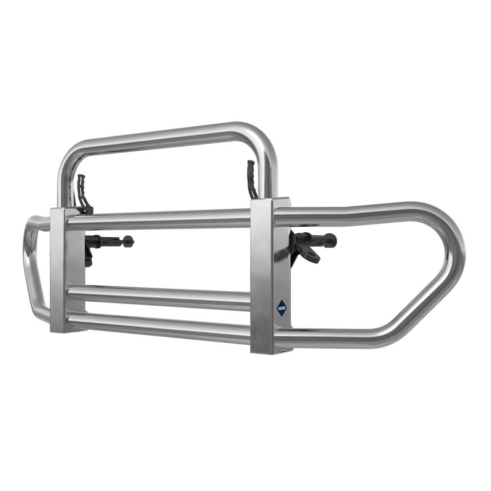 HERD Polished Stainless Grille Guard Gen 4 for FL Cascadia Gen 5