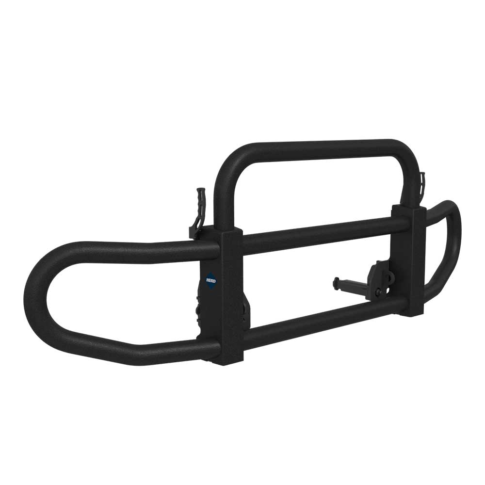HERD Black Grille Guard Gen 4 for International LT, ProStar Steel Bumper