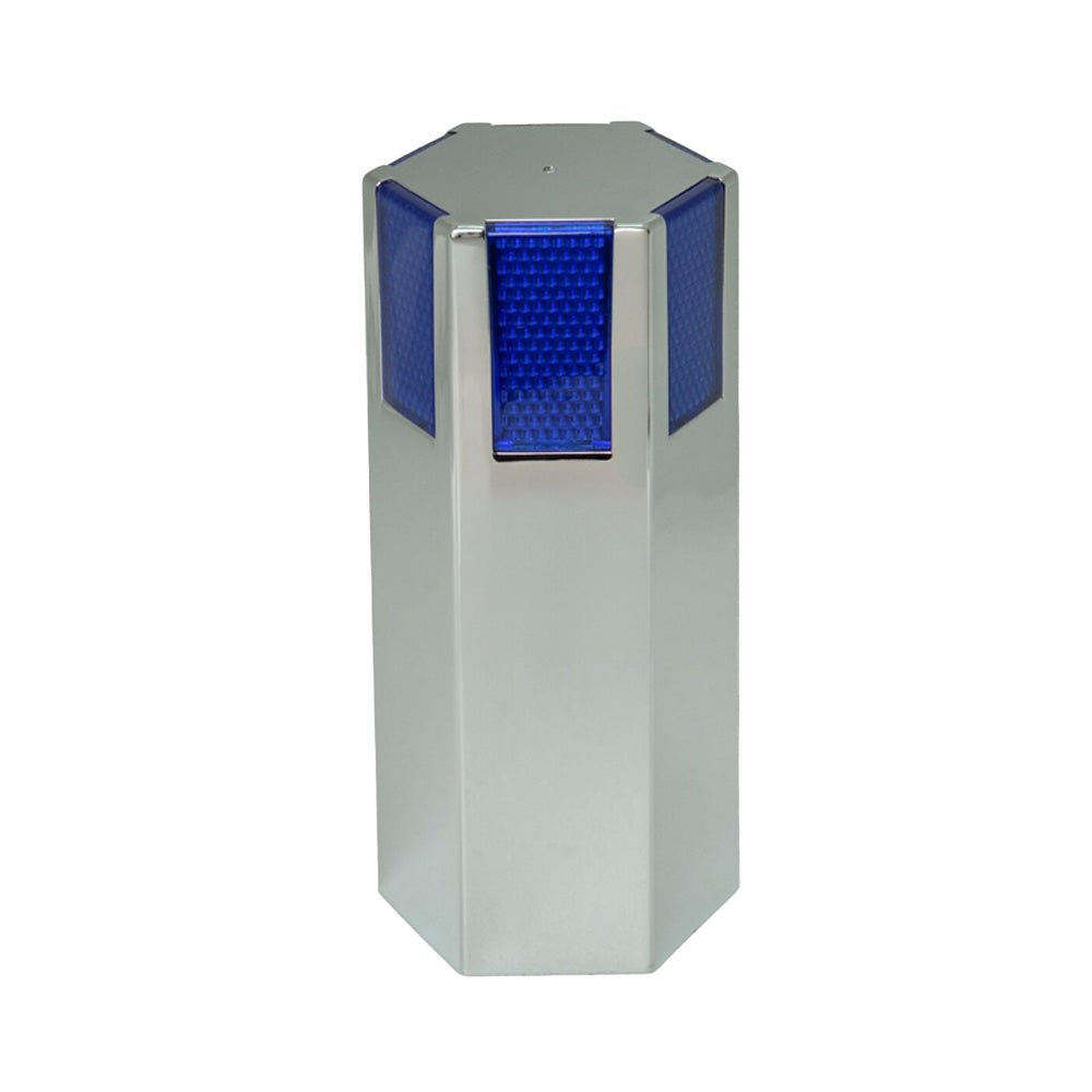 33mm Hex Lug Nut Cover with Reflector-Thread-On