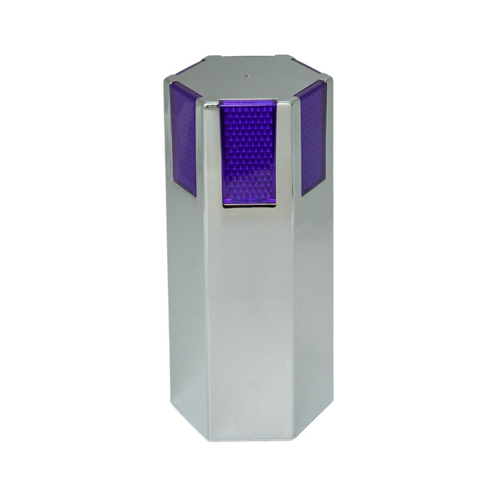 5" x 33mm Hex Lug Nut Cover with Reflector-Thread-On