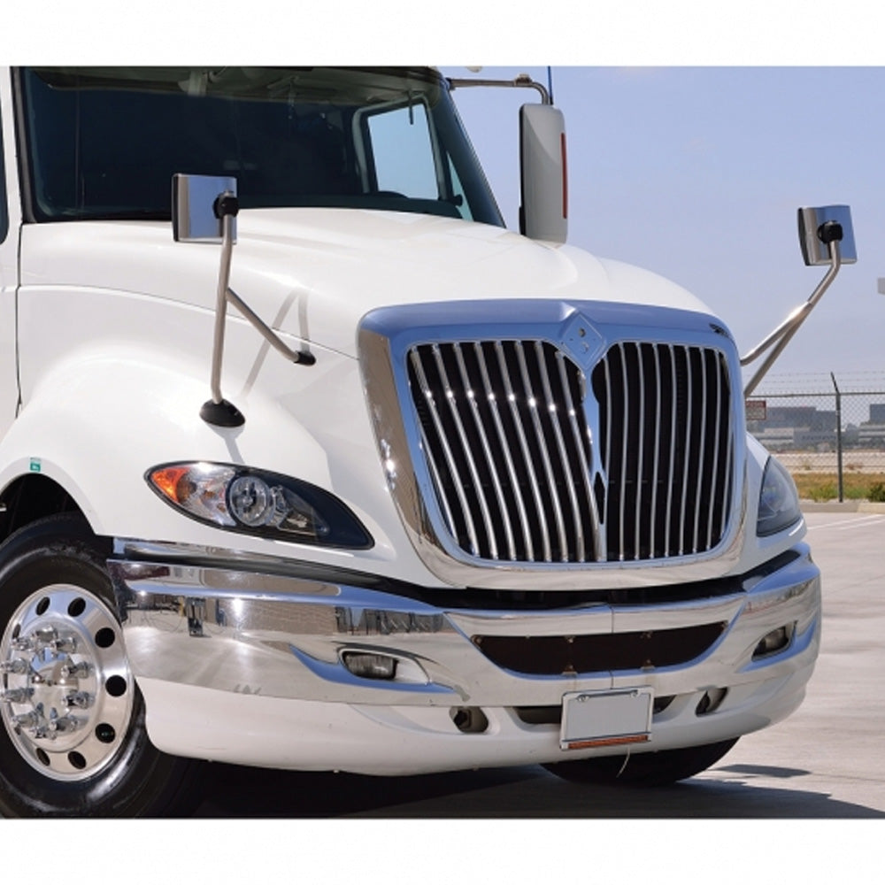 International Prostar 2006-17 Chrome Hood Mirror Assembly - DS