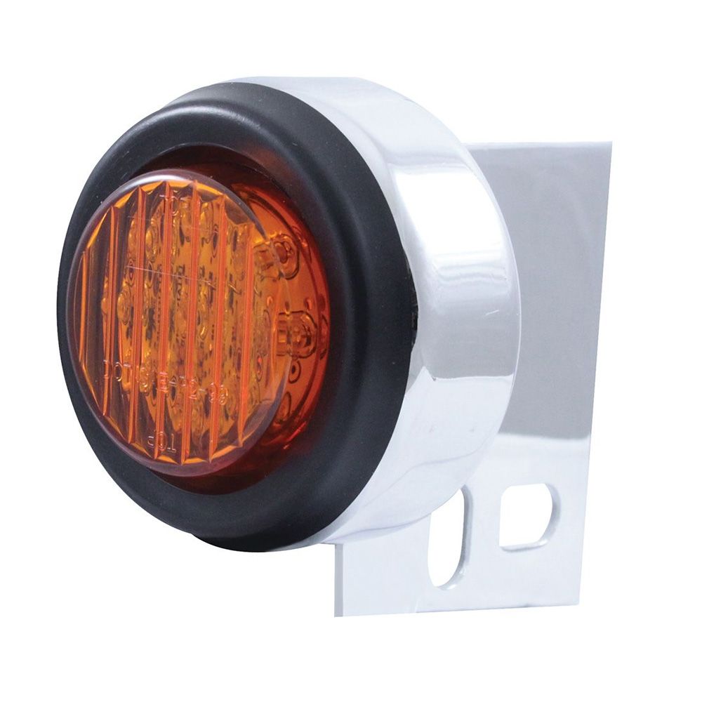 Nine LED Mud Flap Hanger End Light with Grommet