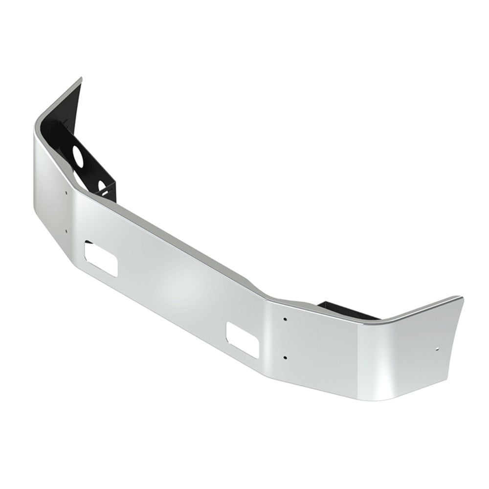 16" Peterbilt 387 SBA 2002-2010 Chrome Bumper with Tow Pin Holes