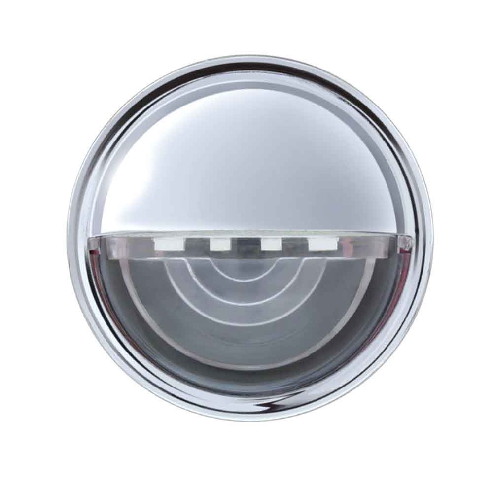 1-1/2" White 4 LED License Light - 2 Pack
