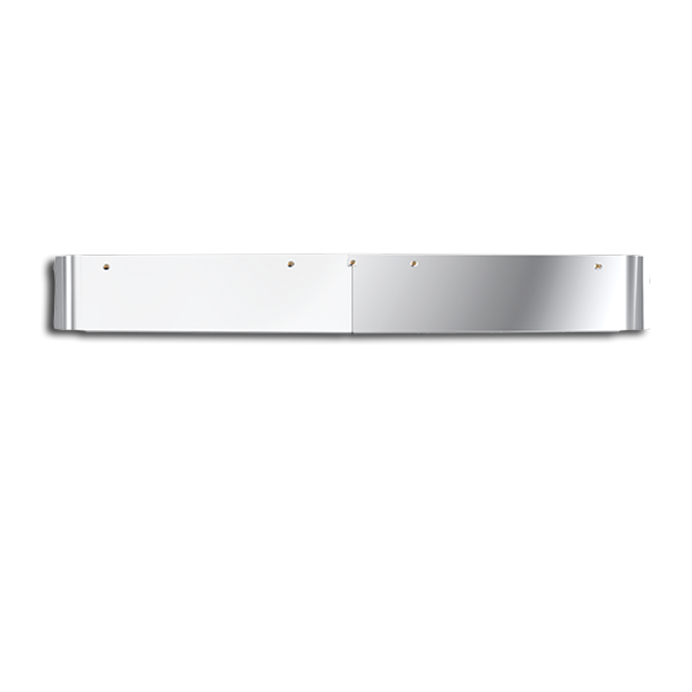 Western Star 47X and 49X Trench V-Bottom Visor With Five 3/4" Amber Lights