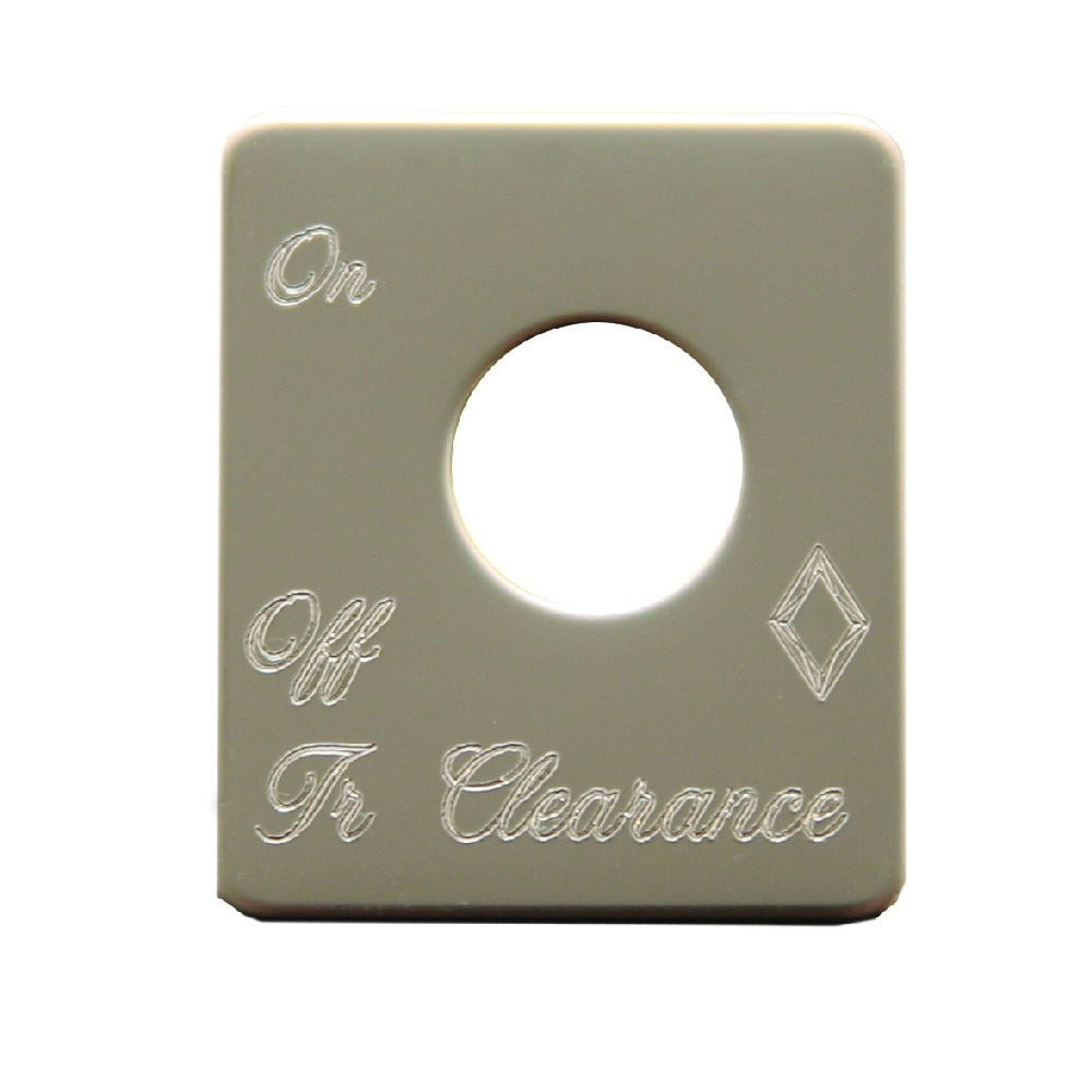 Peterbilt 359, 379 Toggle Switch Plates