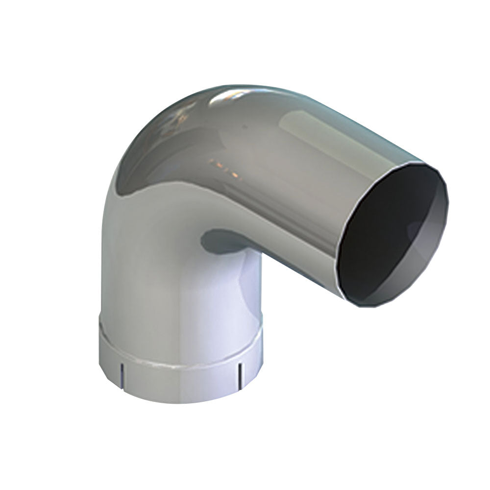 5" Dia. x 9"L x 5" Rad. 90° Elbow Expanded End