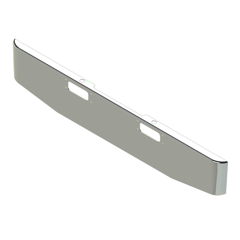 Peterbilt 359, 352 16" Tapered Chrome Bumper