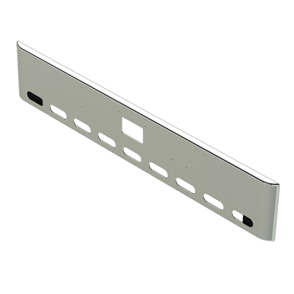 Peterbilt 378, 379 18" Texas Square Chrome Bumper