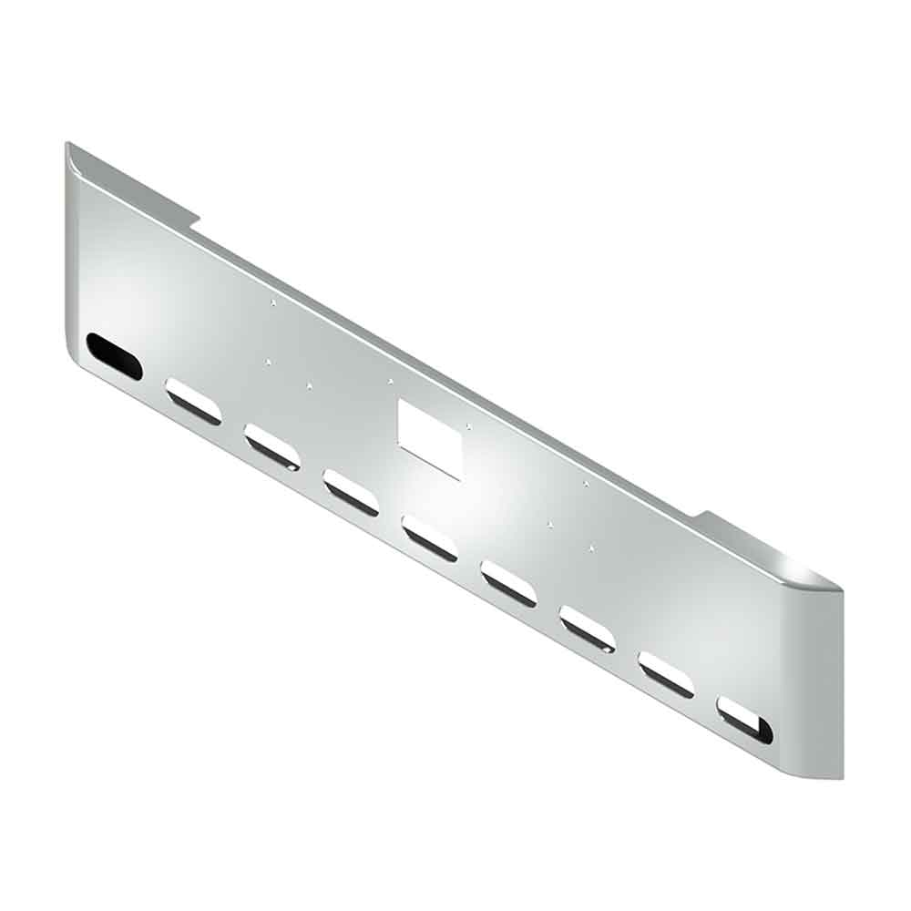 Peterbilt 379 20" Texas Square Chrome Bumper