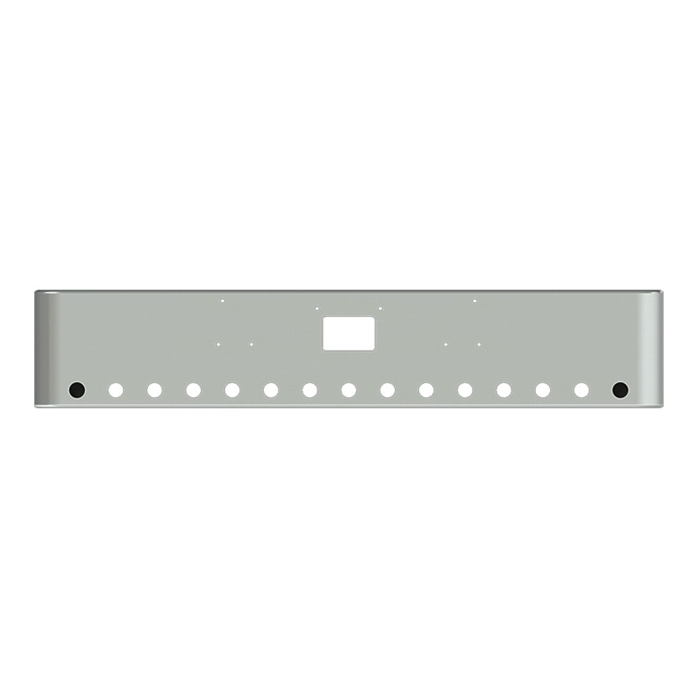 Peterbilt 378, 379 18" Texas Square Chrome Bumper