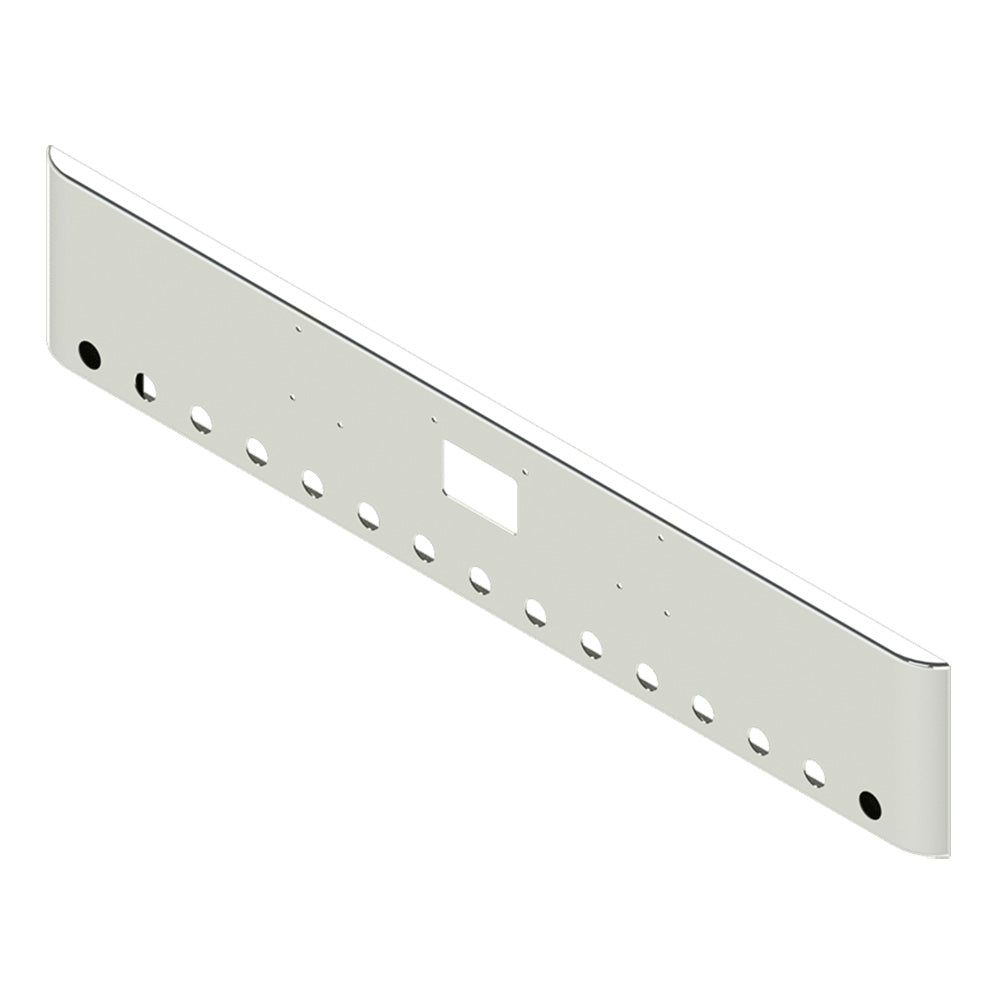 Peterbilt 378, 379 18" Texas Square Chrome Bumper