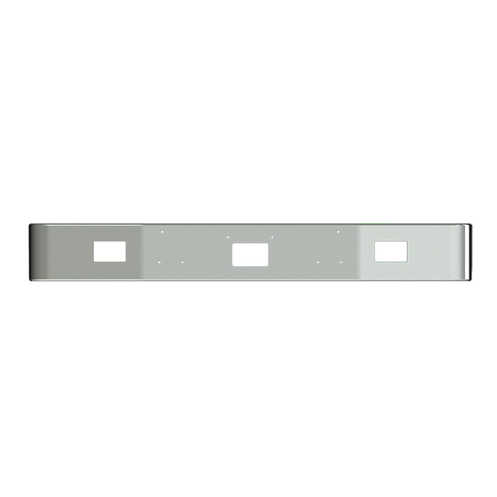Peterbilt 377 12" Set Back Chrome Bumper