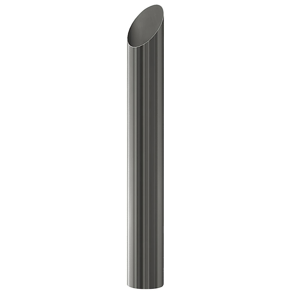 6"-5"D x 84"L Chrome Mitered Top Stack Expanded