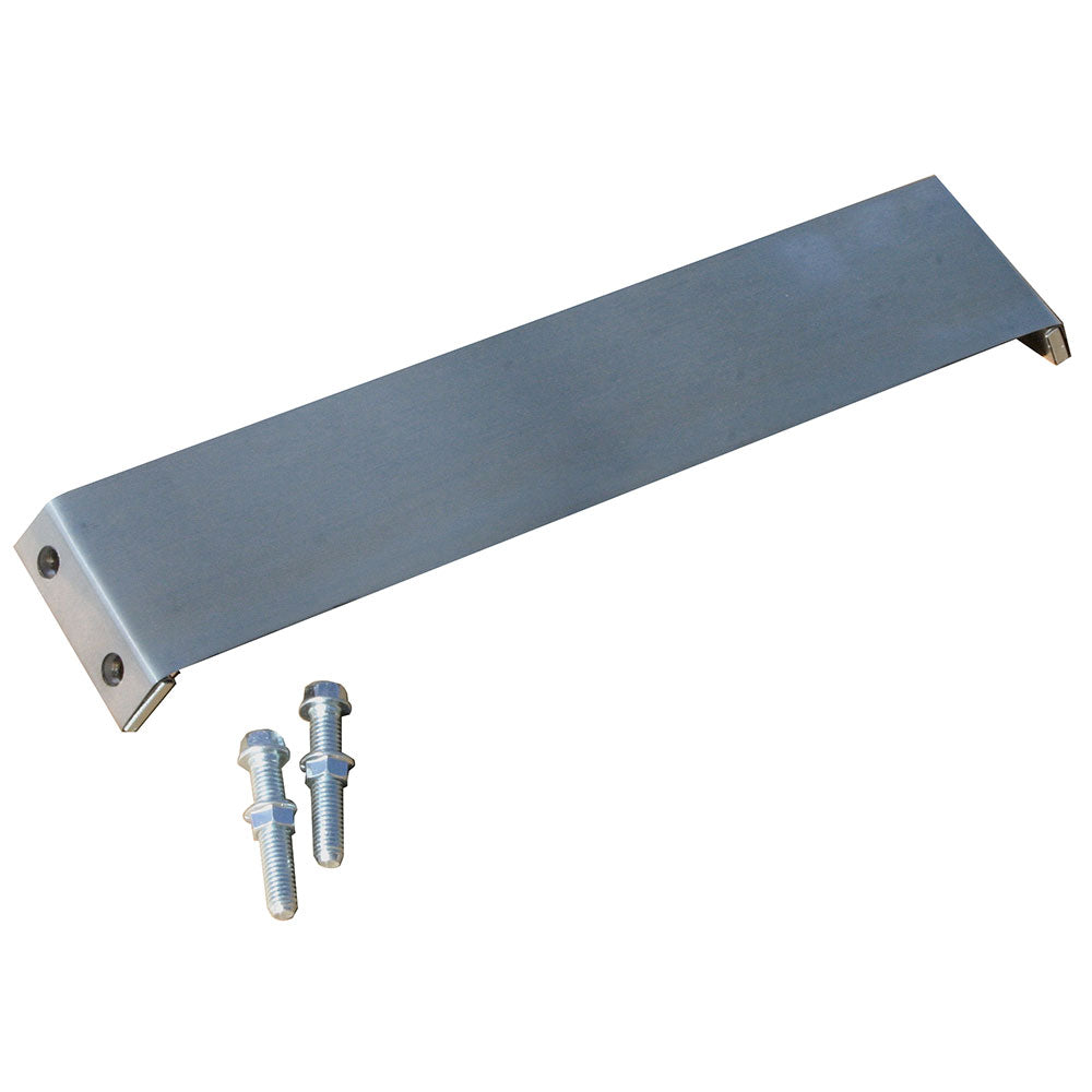 6"D Polished Stainless Steel Strap Clamp