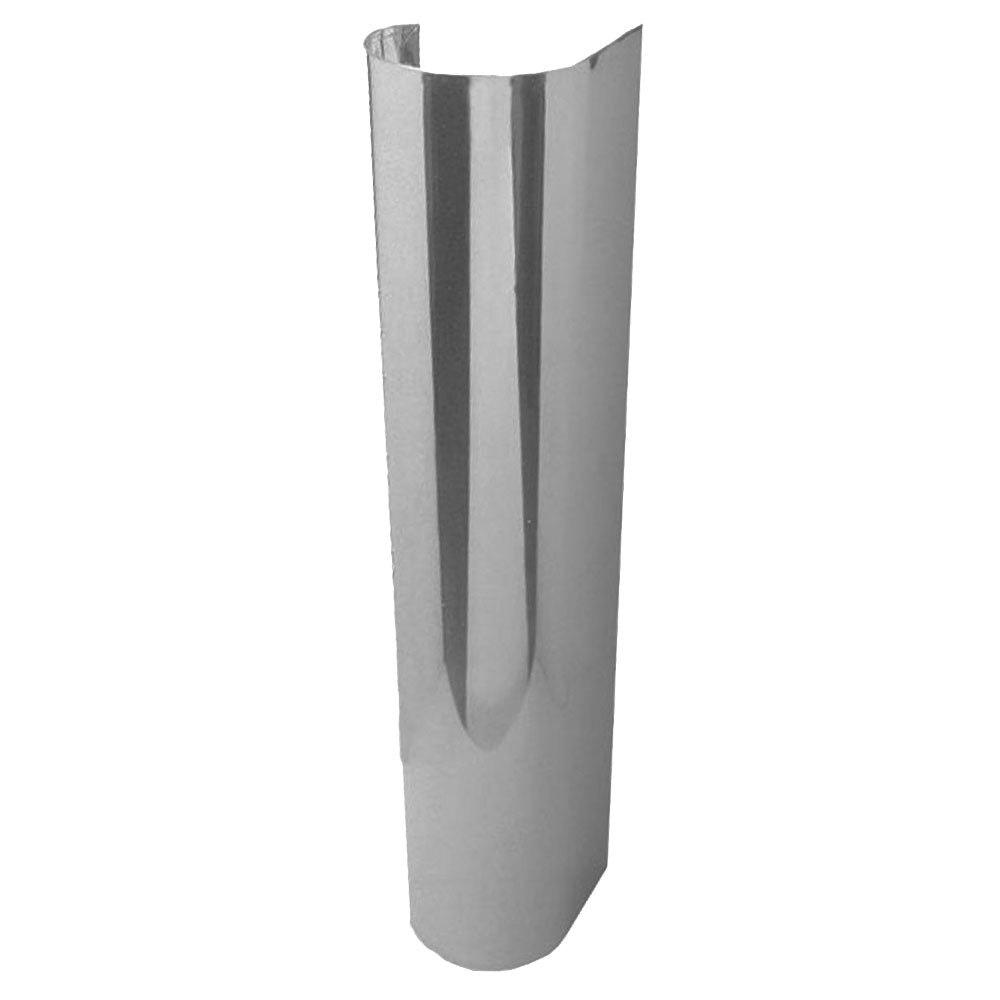 10"D x 48"L 180 Degree Aerodynamic SS Muffler Guard