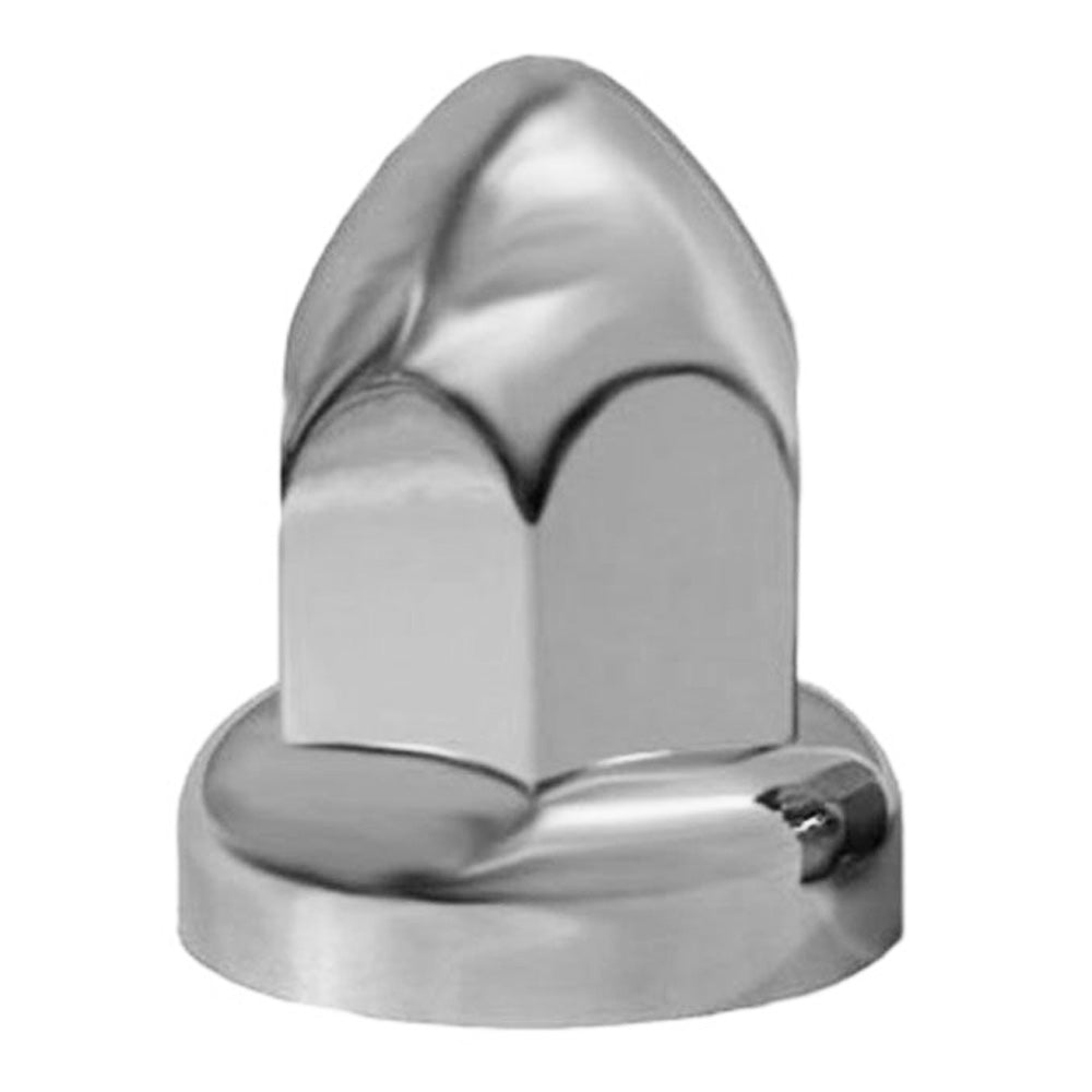 33mm Chrome Plastic Bullet Nut Cover - Push On