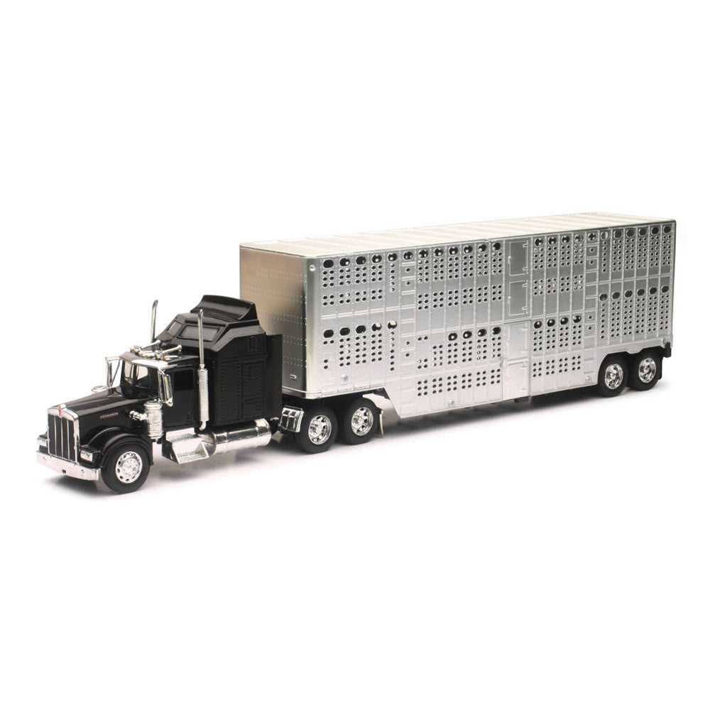 Kenworth W900 Pot Belly Livestock Truck