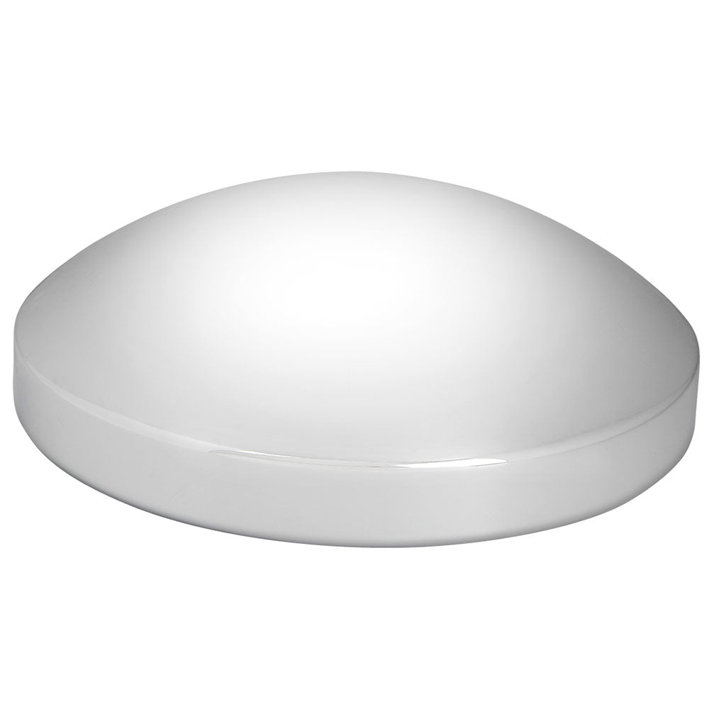 Chrome Rear Hubcap 8.5" Axle, 3/4" Studs