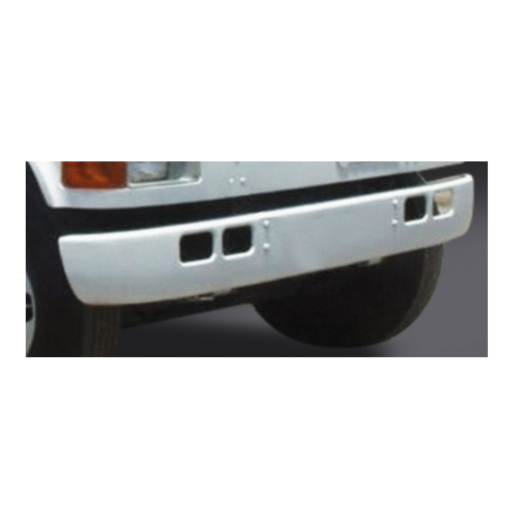 International 4000 series, 7000 series, 8000 series 1990-2004 10" Factory Style Chrome Bumper
