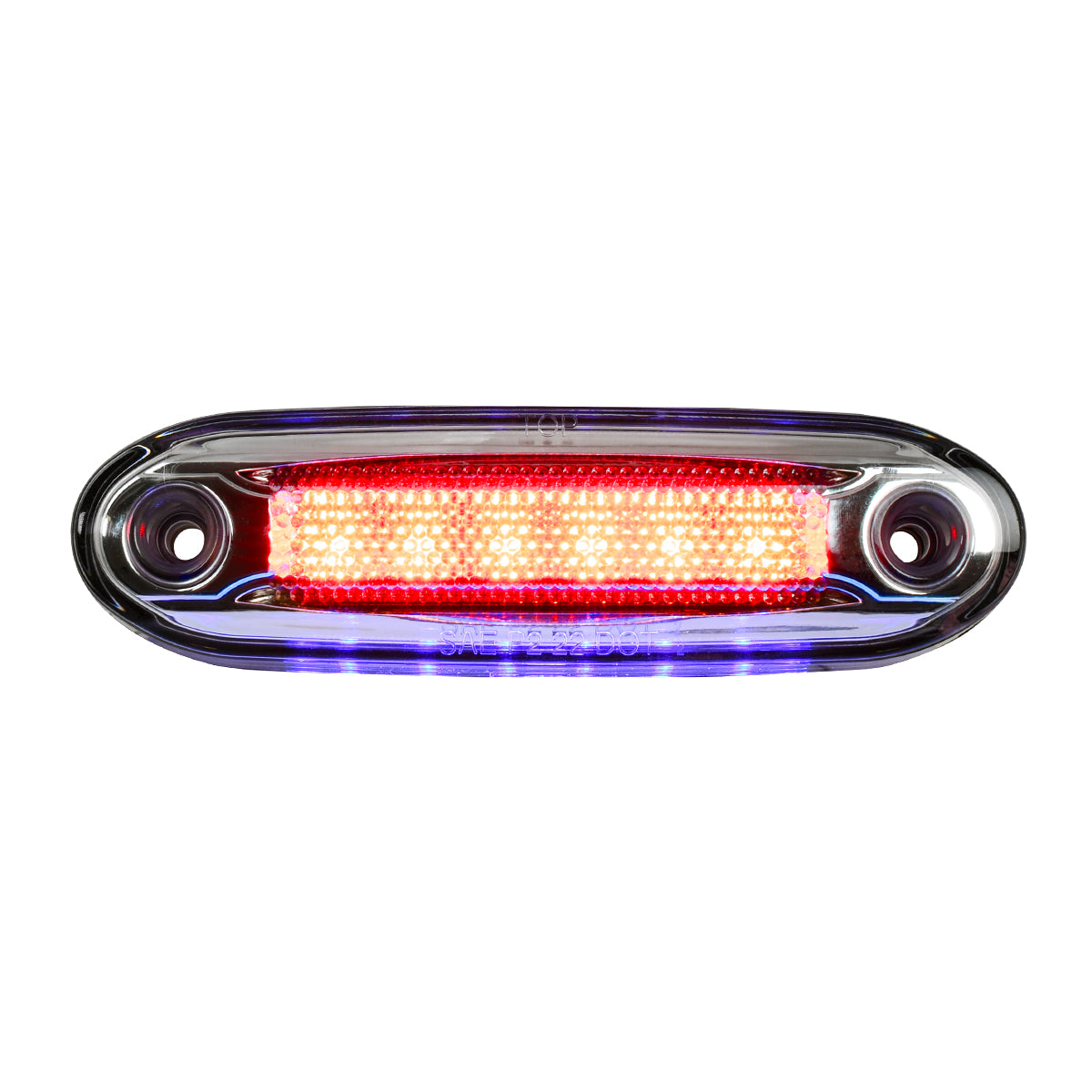 5 1/8" Rectangle LED Marker Light with Under Glow