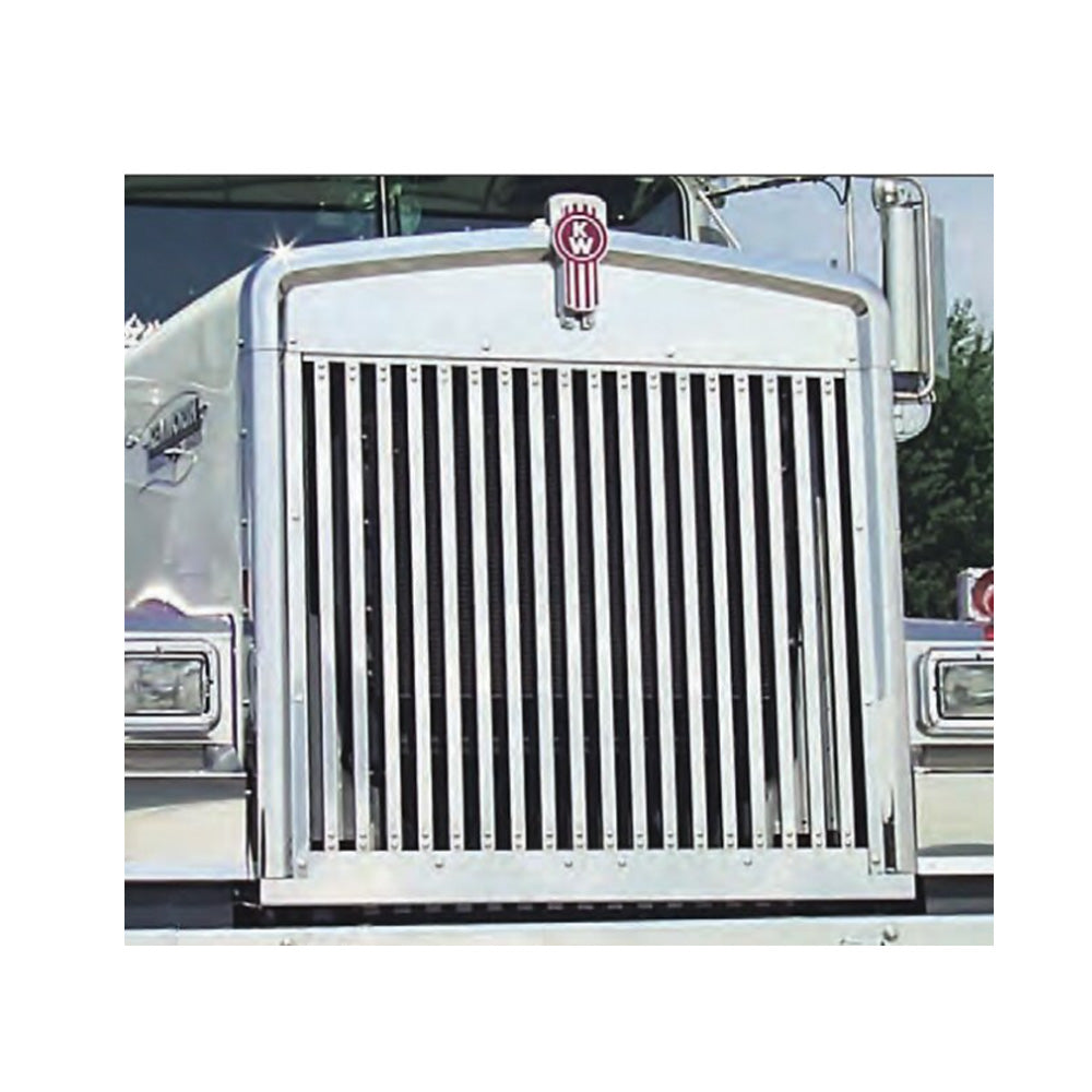 W900B Regular Hood 18 Vertical Bar Replacement Grill Insert 2010 and Older