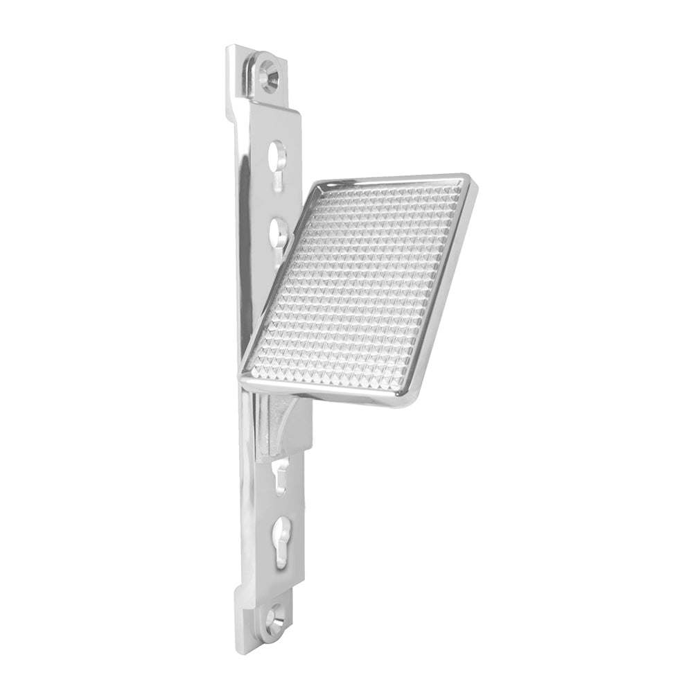 Chrome Aluminum Adjustable Foot Rest