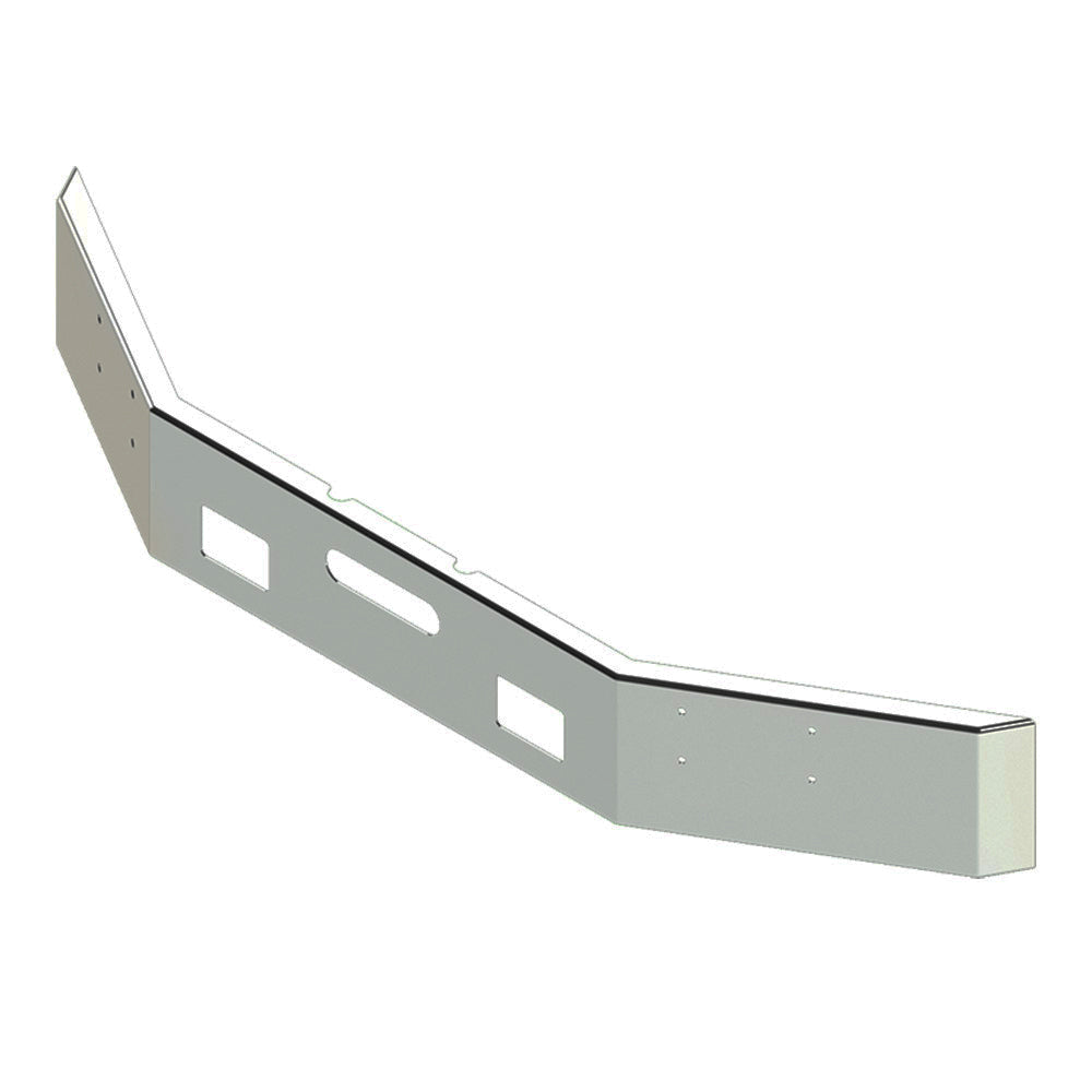 Freightliner 12" Texas Square Chrome Bumper