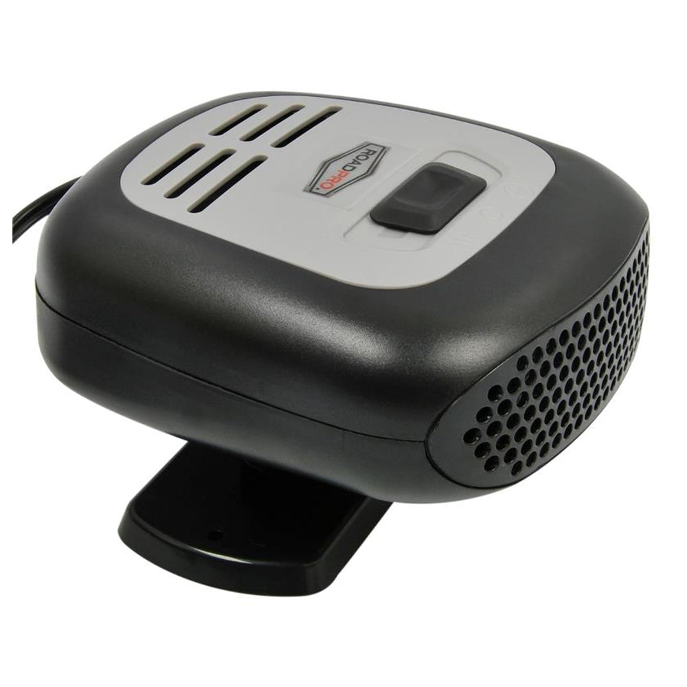 RoadPro 12-Volt Heater & Fan with Swing-Out Handle