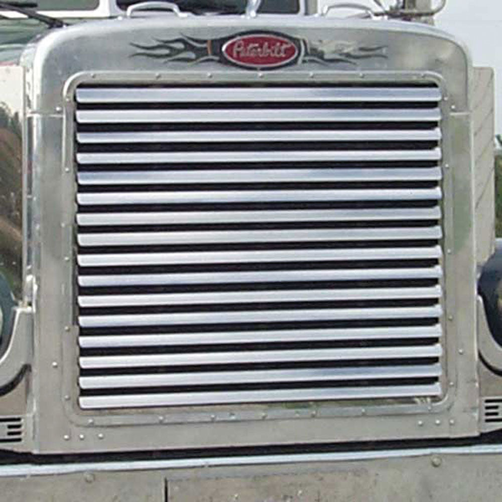 Peterbilt Grill 15 Louver-Style Bars Regular Hood