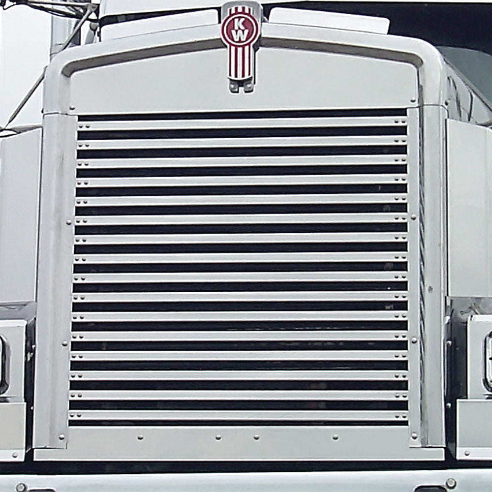 Kenworth W900L Horizontal Grill Bar Kit