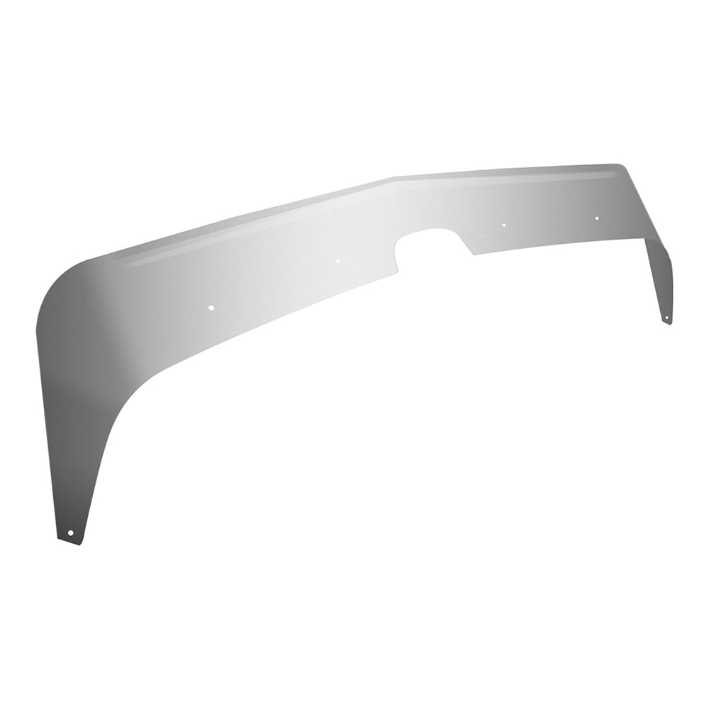 Kenworth W900L Stainless Steel Hood Shield Bug Deflector