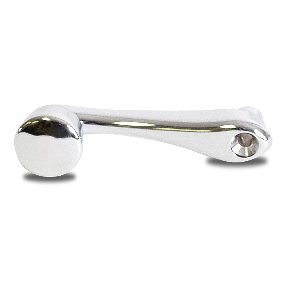 Chrome Die-Cast Window Crank for Square Shaft