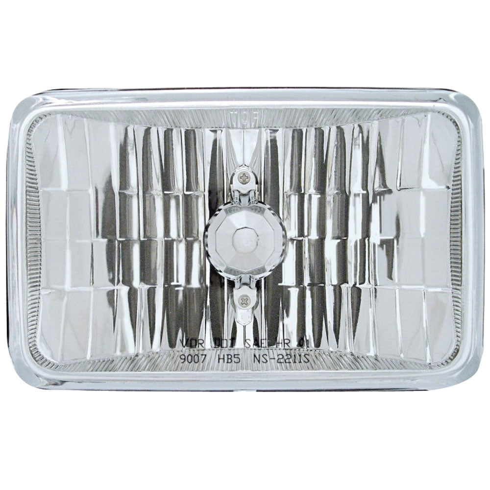 6" x 4" Crystal Headlight