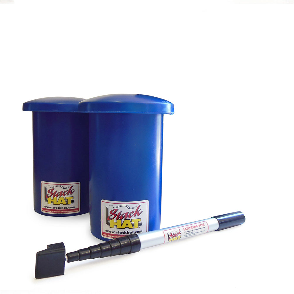 6" Dual Stack Hat Kit