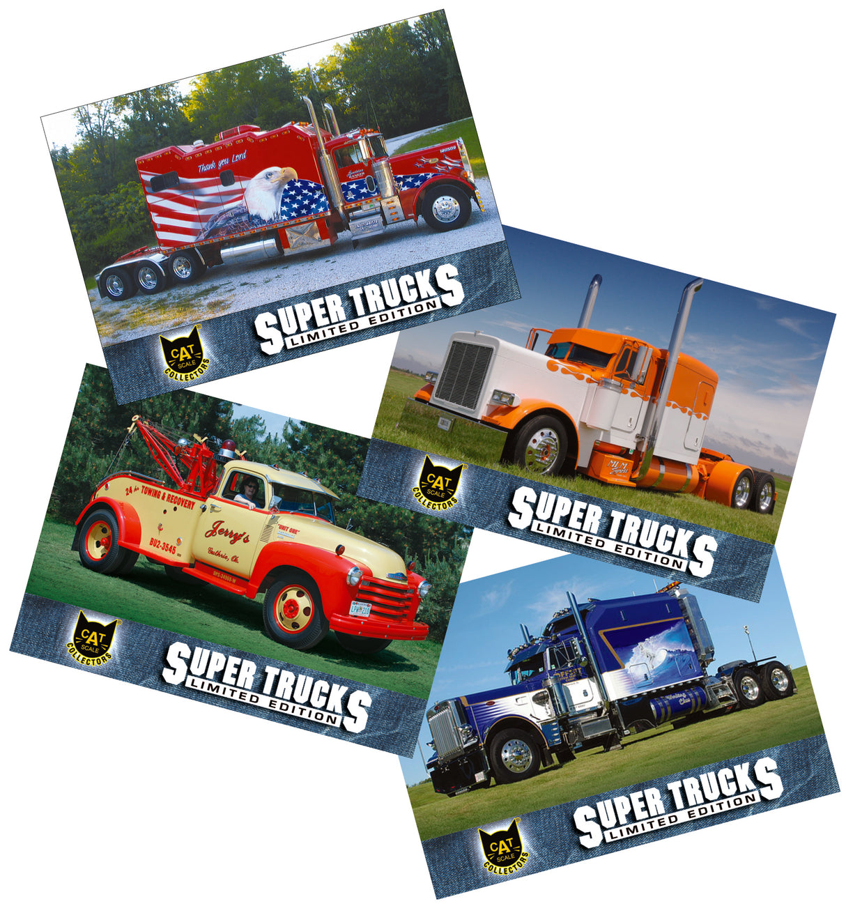 Series 10 CAT Scale Super Trucks Card Set