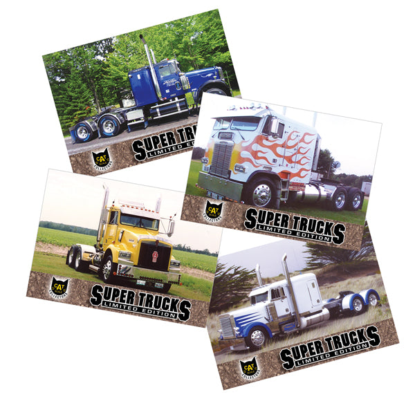 Series 8 CAT Scale Super Trucks Card Set
