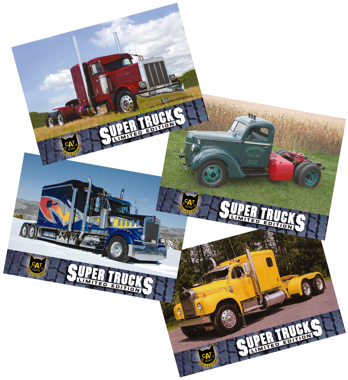 Series 9 CAT Scale Super Trucks Card Set