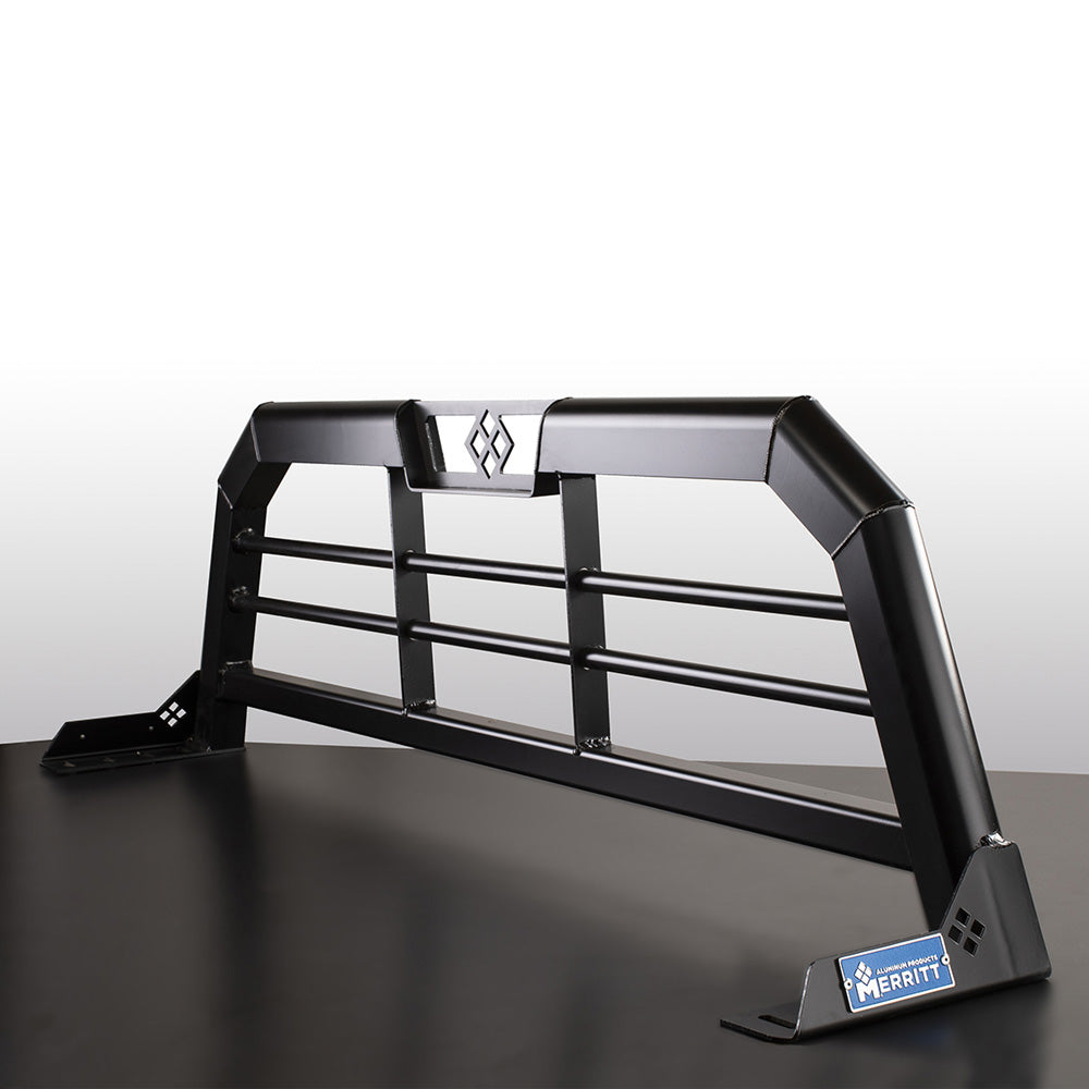 21X70 Satin Black Merritt Cab High Pick-Up Horizontal Bar Headache Rack "“ 07-21 Tundra