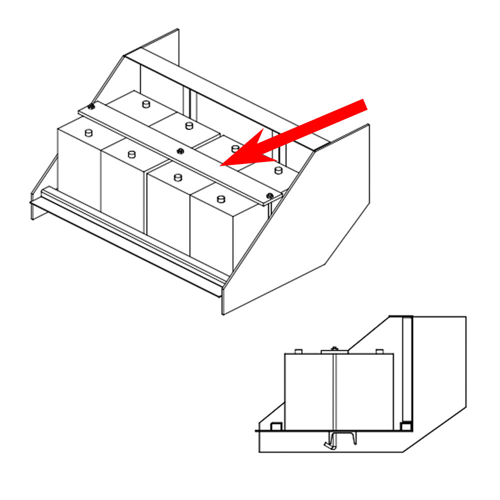 Merritt Battery Tie Down Kit
