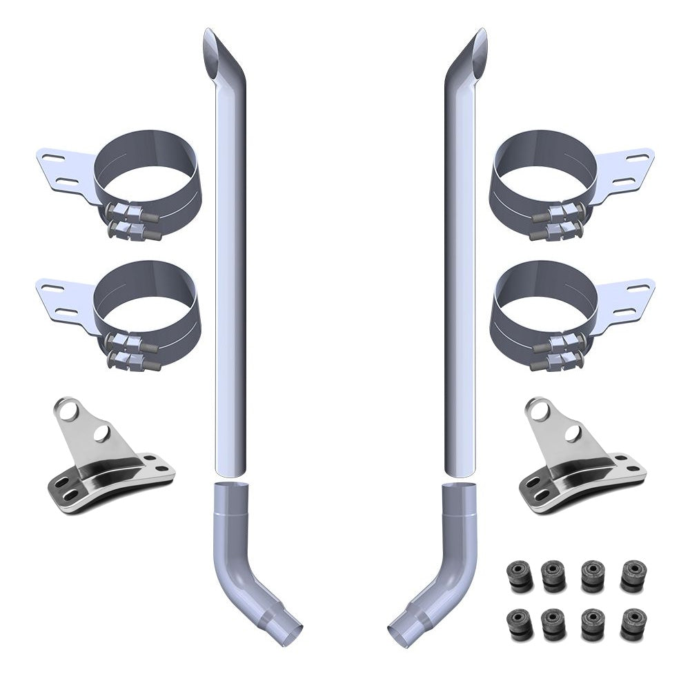 Peterbilt 359, 379, 389 7" x 108" Boilermaker Exhaust Kit
