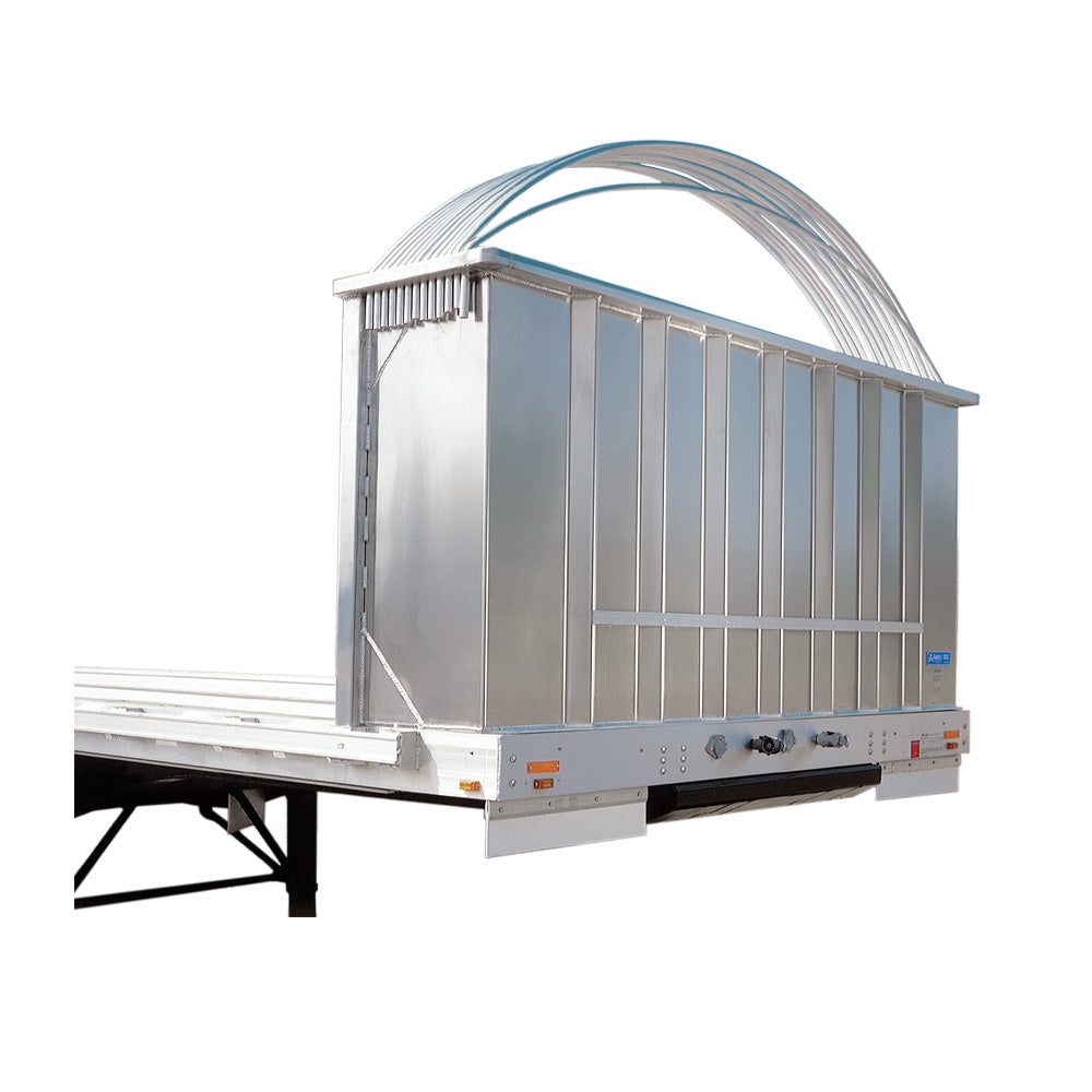 96" X 60" Aluminum 22" Wrap Around Bulkhead