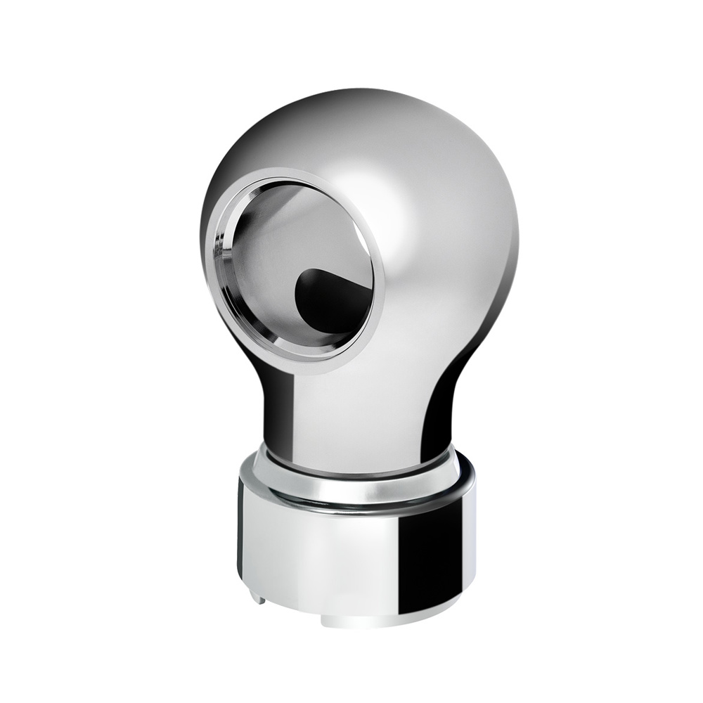 Charlotte Style Chrome Gearshift Knob "“ 9/10 Speed