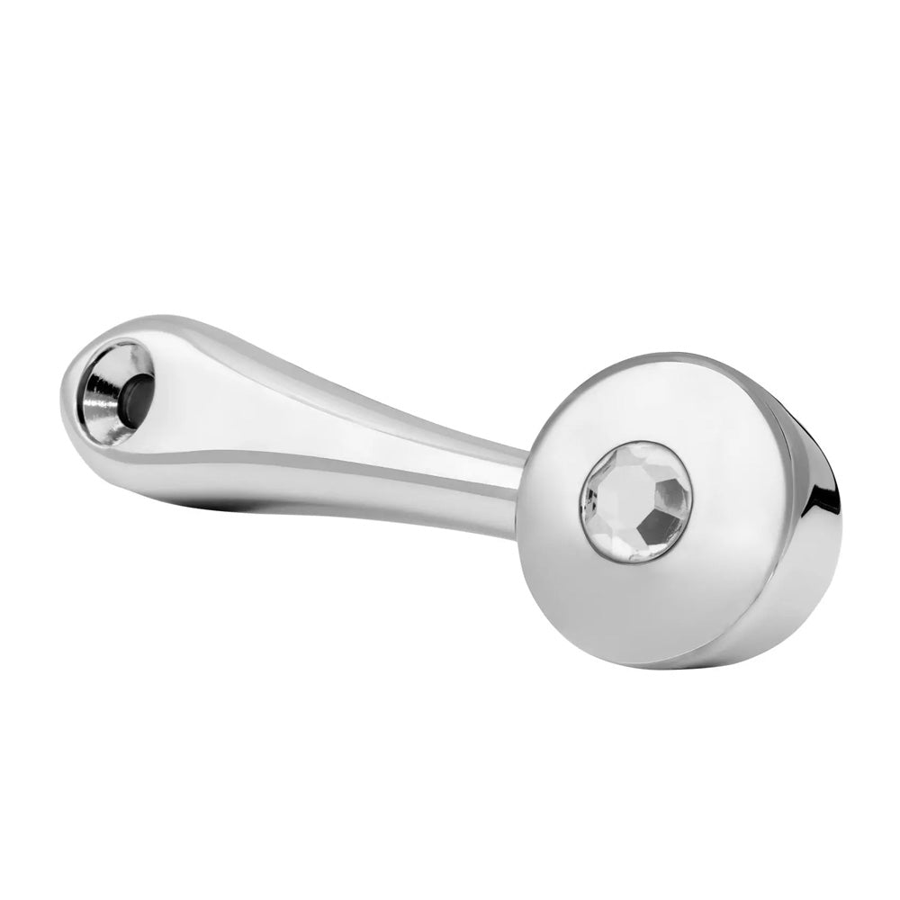 Spin Slot Adapter Chrome Jeweled Window Crank