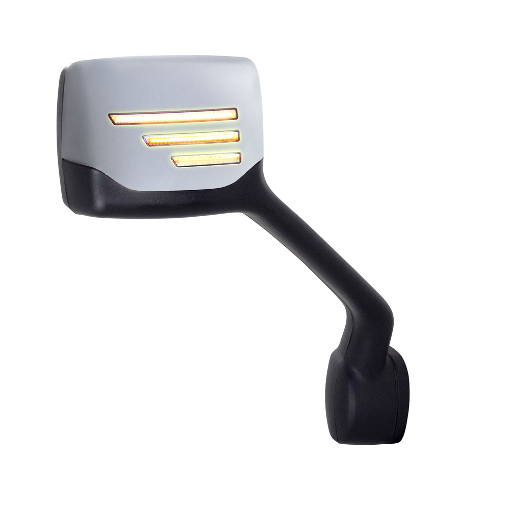 Peterbilt 579 and KW T680, T880 Chrome Hood Mirror with Turn Signal