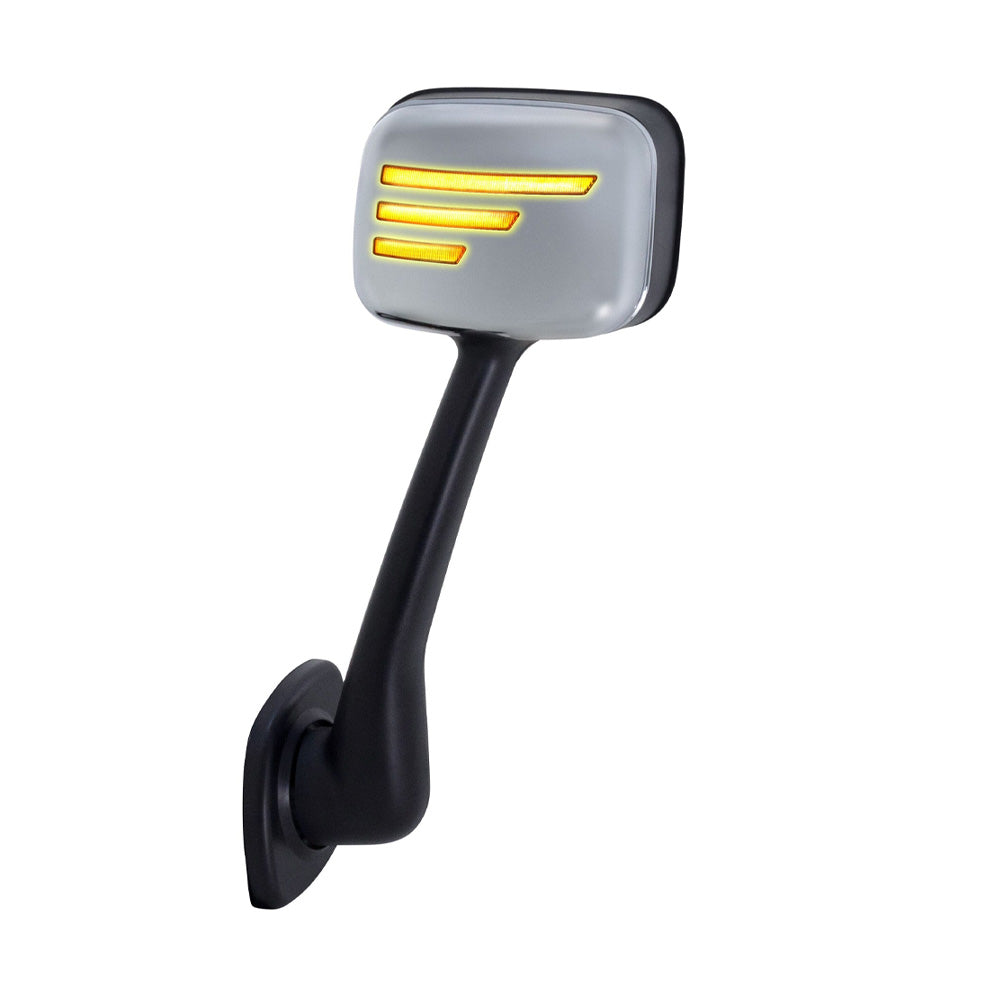 Peterbilt 579 and KW T680, T880 Chrome Hood Mirror with Turn Signal