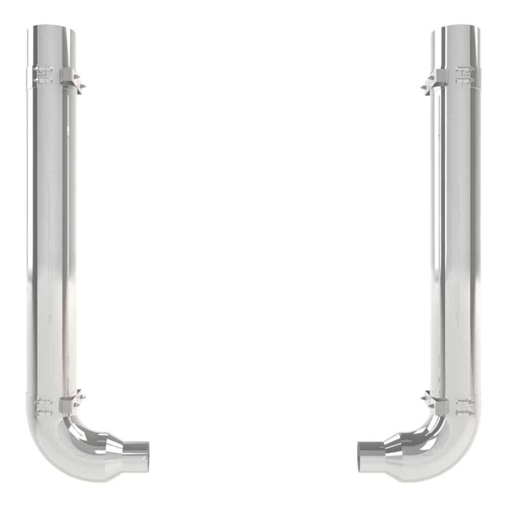 Freightliner Classic, FLD120 6-Inch to 5-Inch Dia. Spool and Elbow Stack Kit
