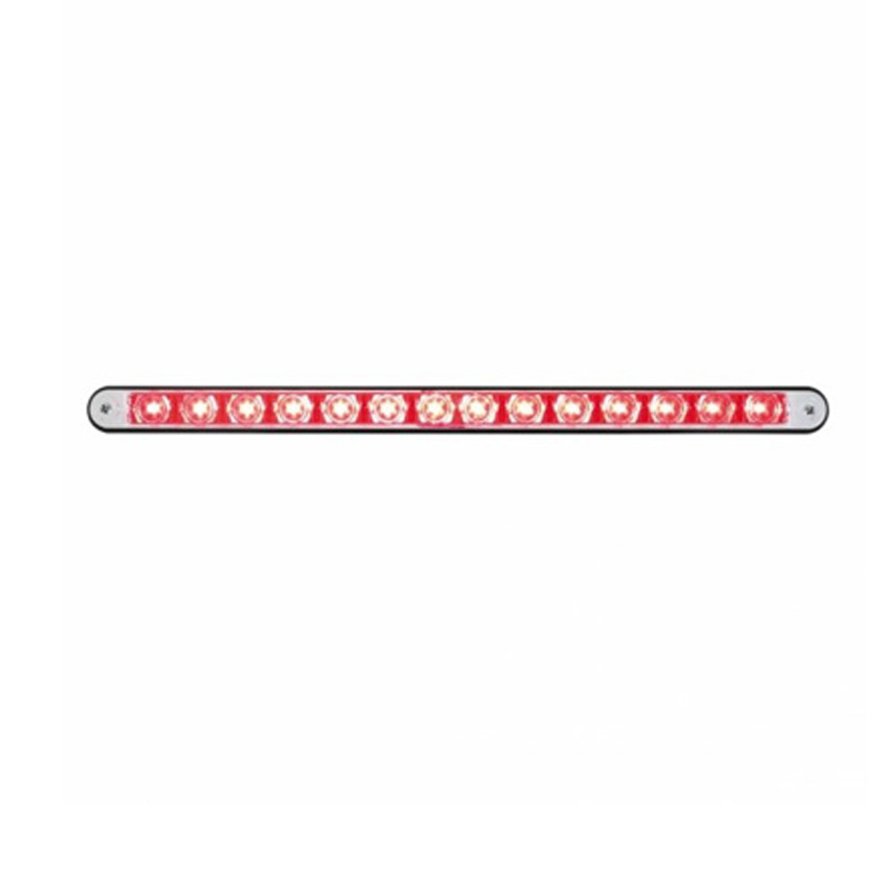 12" Light Bar with Black Housing and Fourteen LEDs